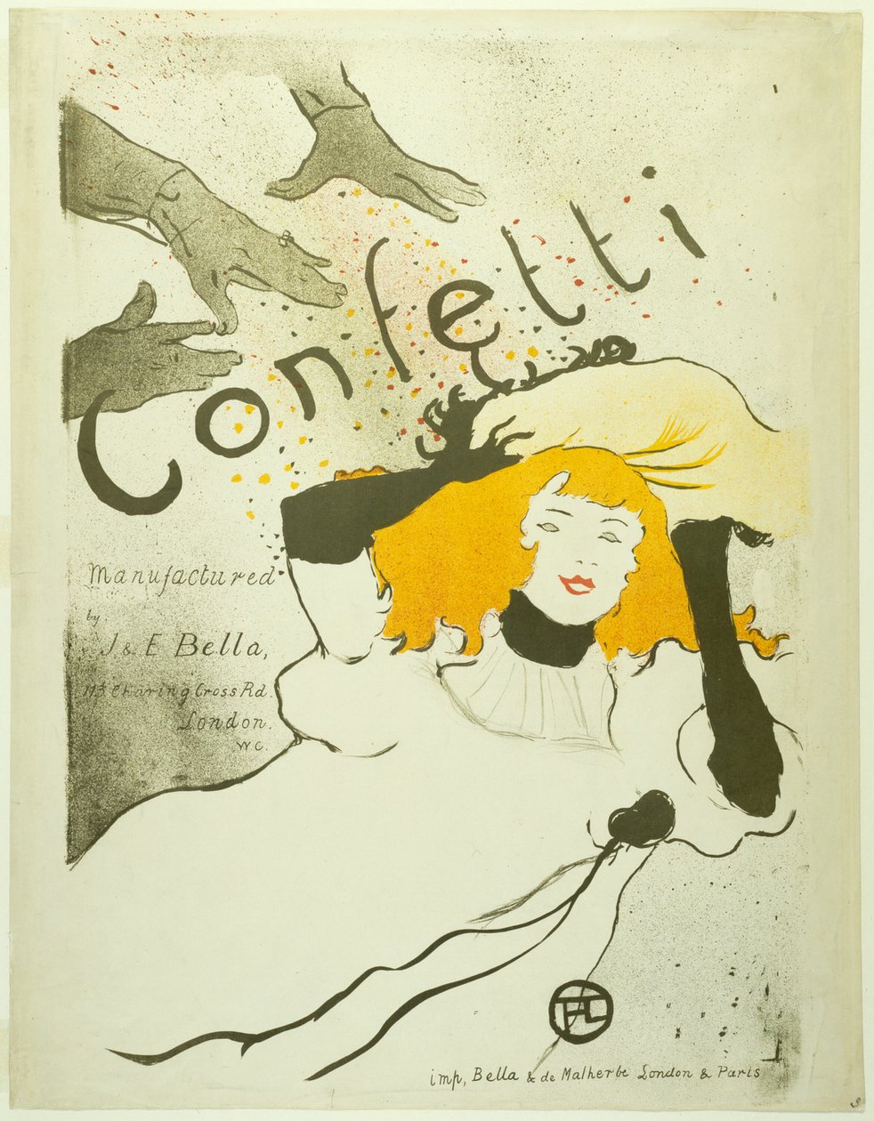 Konfetti alkotó: Henri de Toulouse Lautrec