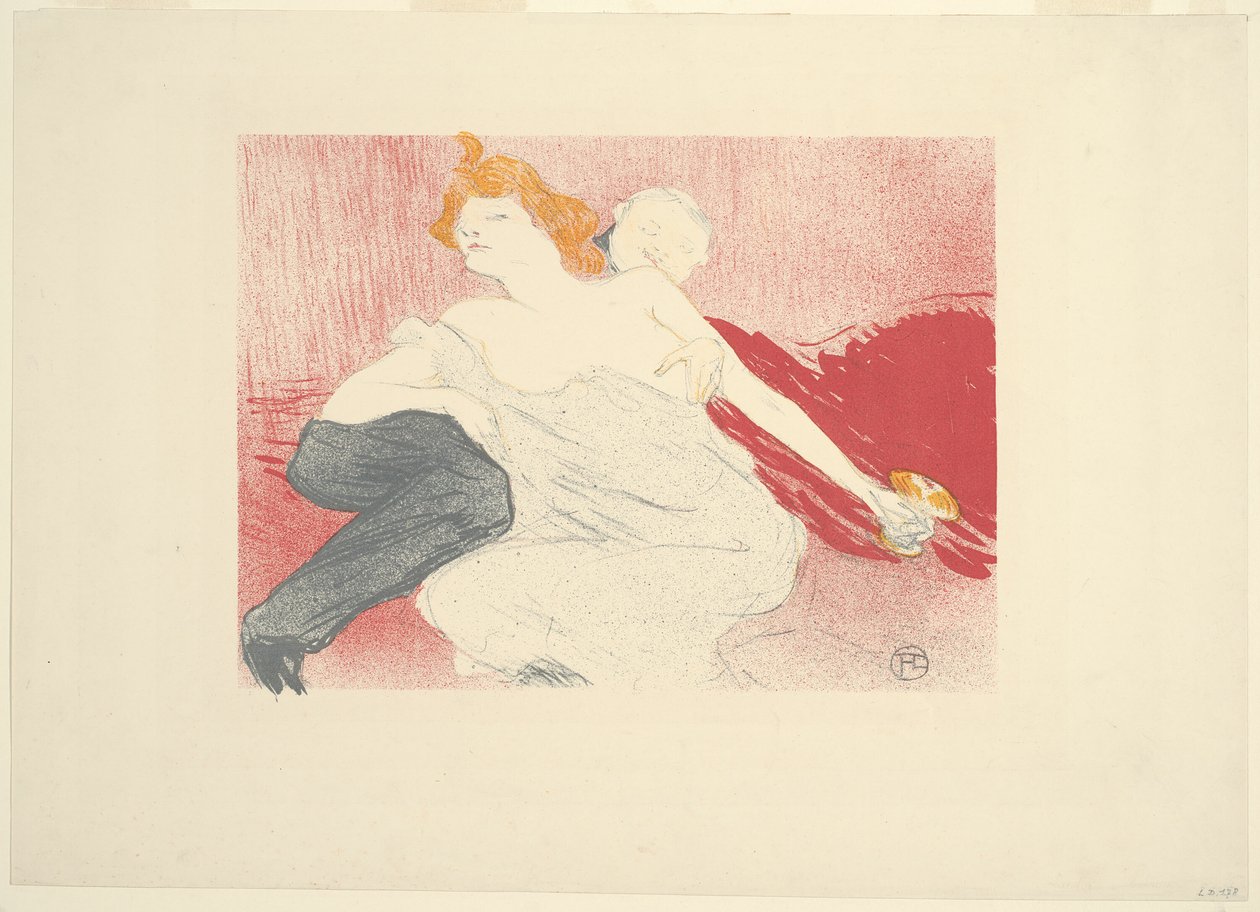 Kicsapongás (második lemez) alkotó: Henri de Toulouse Lautrec