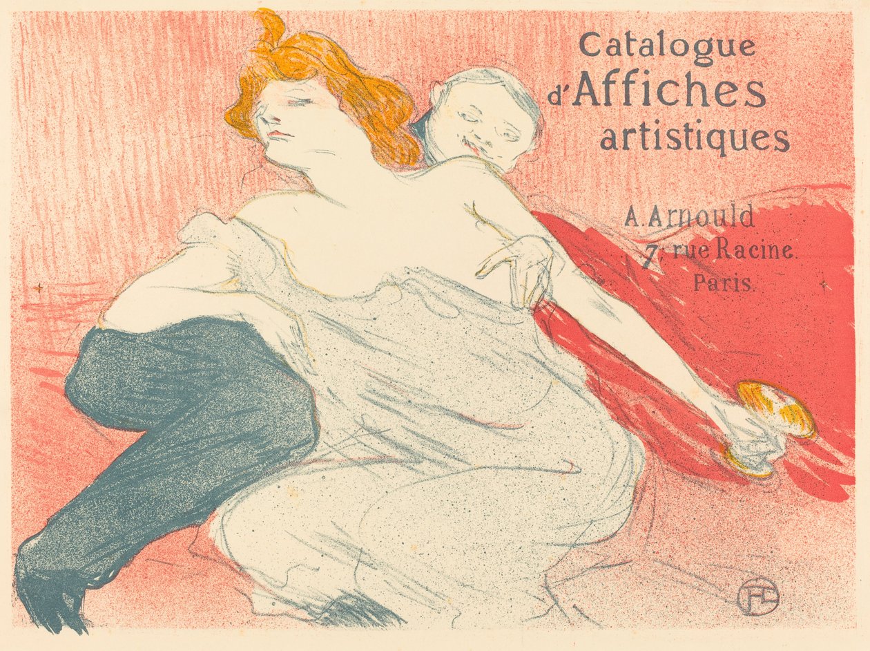 Kicsapongás Débauche, 1896. alkotó: Henri de Toulouse Lautrec