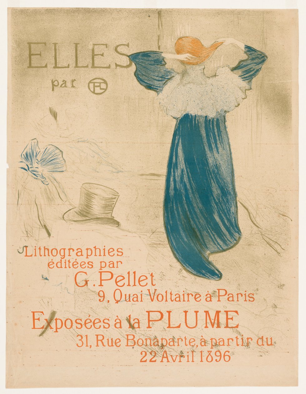 Elles: Frontispiece, 1896. alkotó: Henri de Toulouse Lautrec