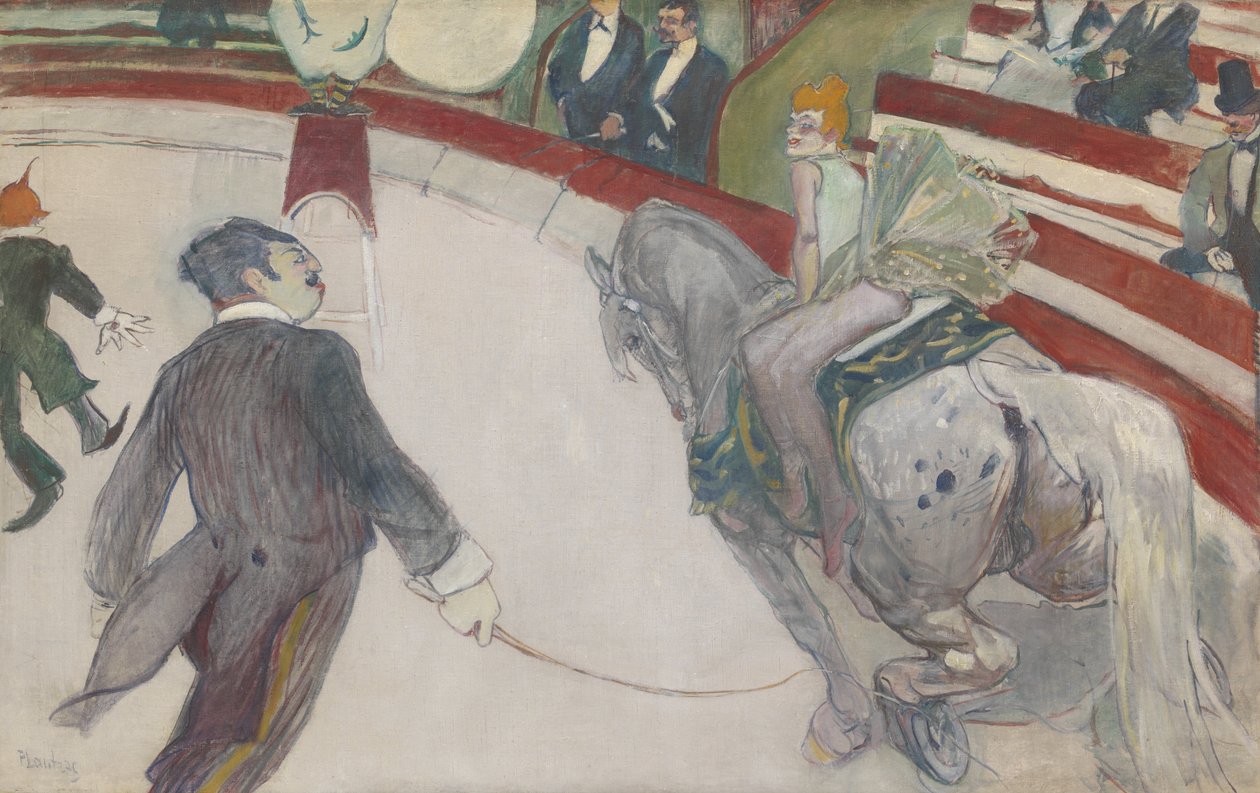 Equestrienne (A Fernando Cirkuszban) alkotó: Henri de Toulouse Lautrec