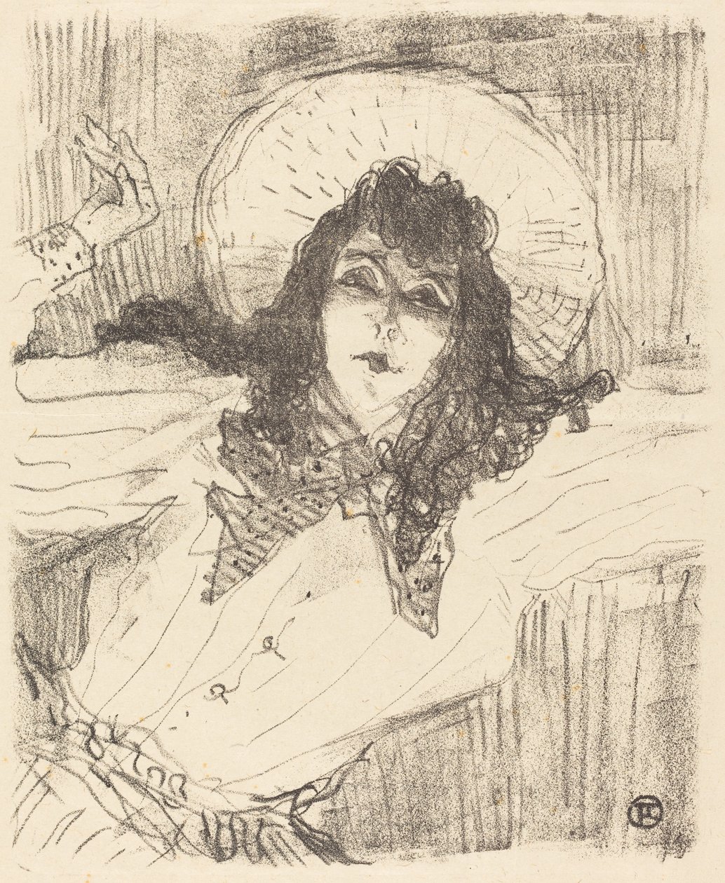 Éva Lavalliere alkotó: Henri de Toulouse Lautrec