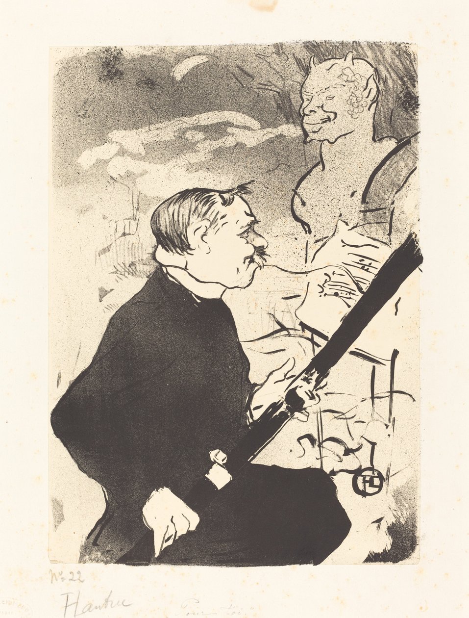 Neked (Pour toi!...) alkotó: Henri de Toulouse Lautrec