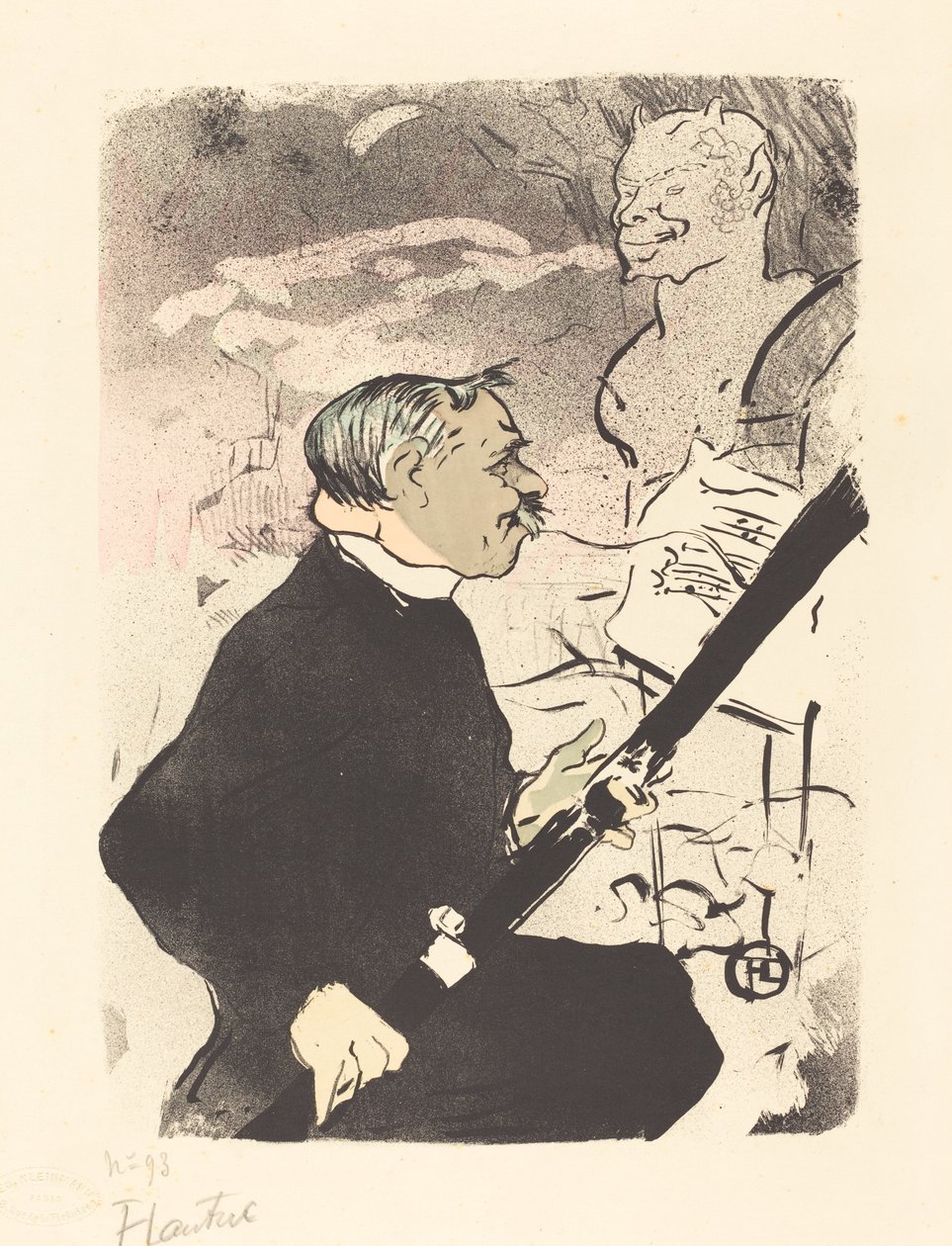 Neked (Pour toi!...) alkotó: Henri de Toulouse Lautrec