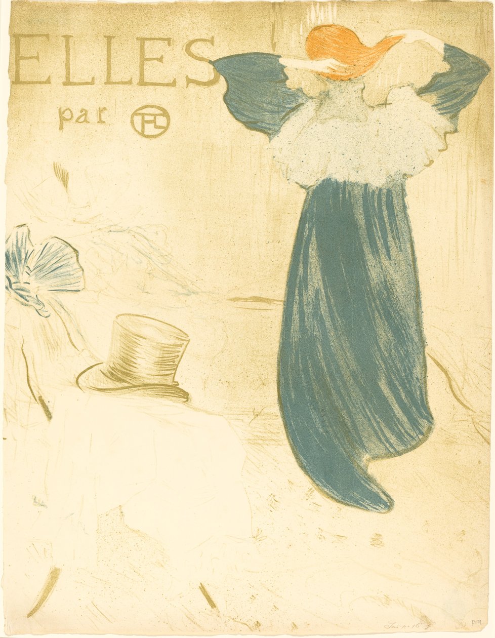 Elles előlapja, 1896. alkotó: Henri de Toulouse Lautrec