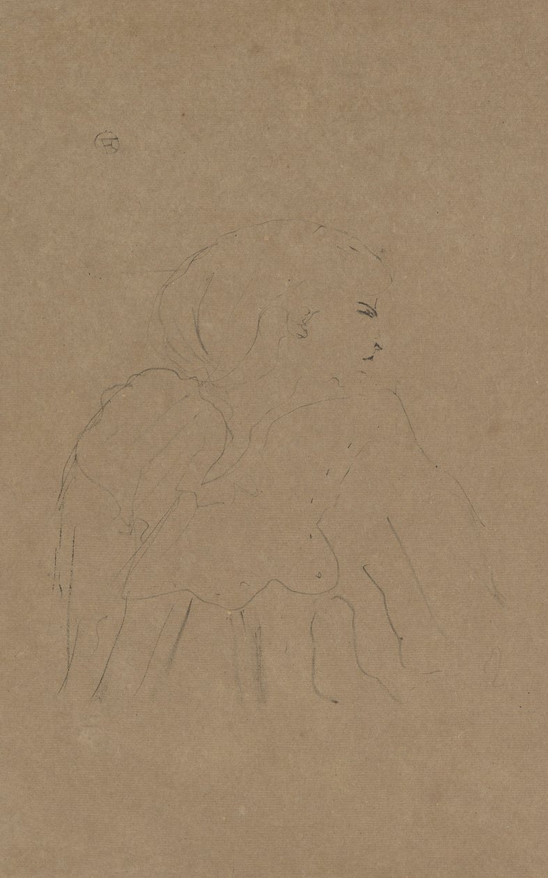 Jane Hading, 1898., 1898. alkotó: Henri de Toulouse Lautrec
