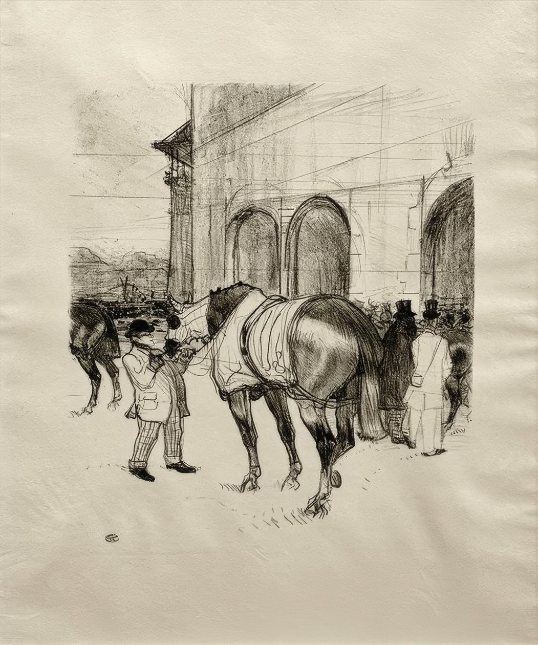 A Paddock alkotó: Henri de Toulouse Lautrec