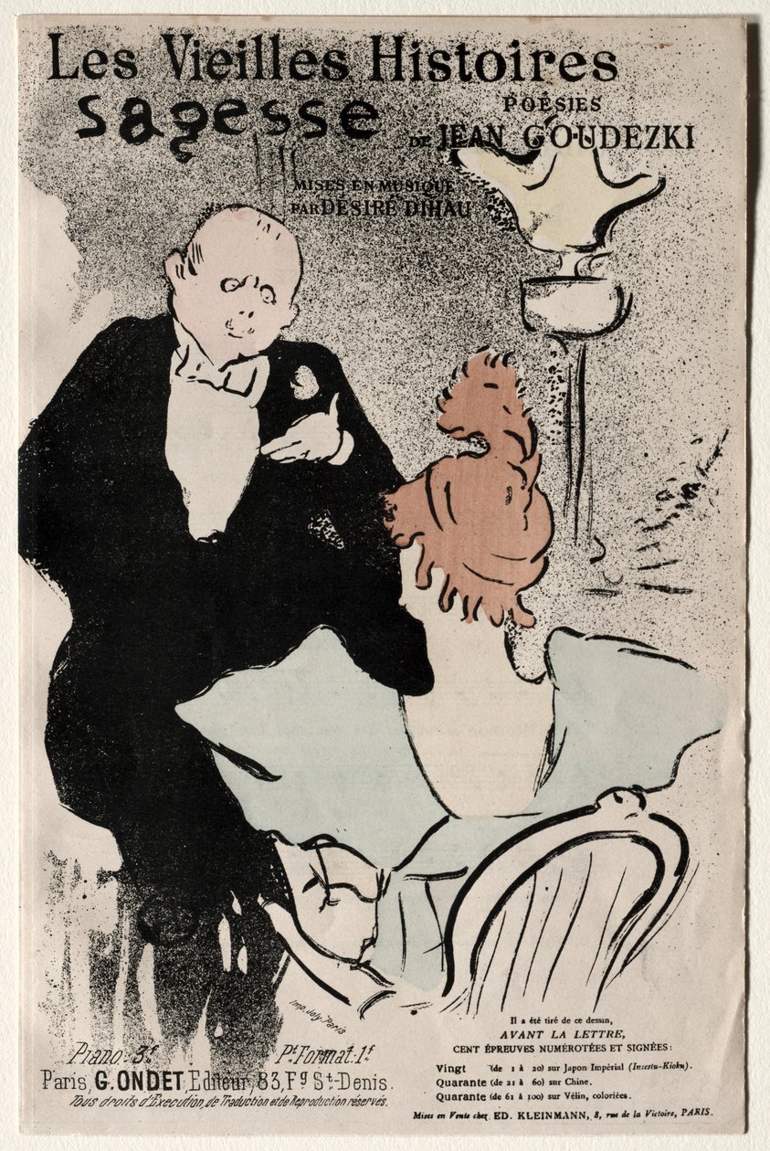 Régi történetek: Bölcsesség, 1893. alkotó: Henri de Toulouse Lautrec