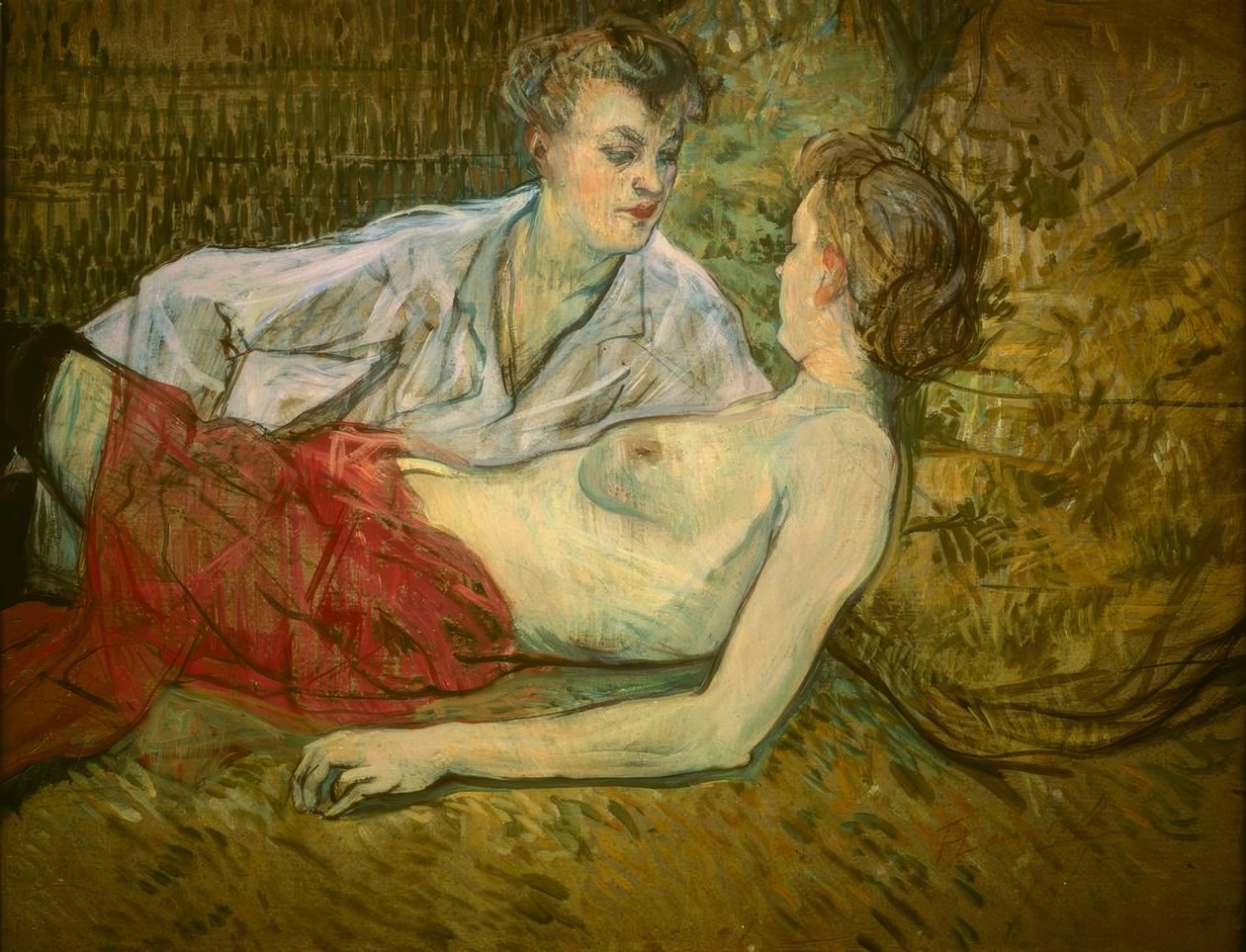 A két barát alkotó: Henri de Toulouse Lautrec