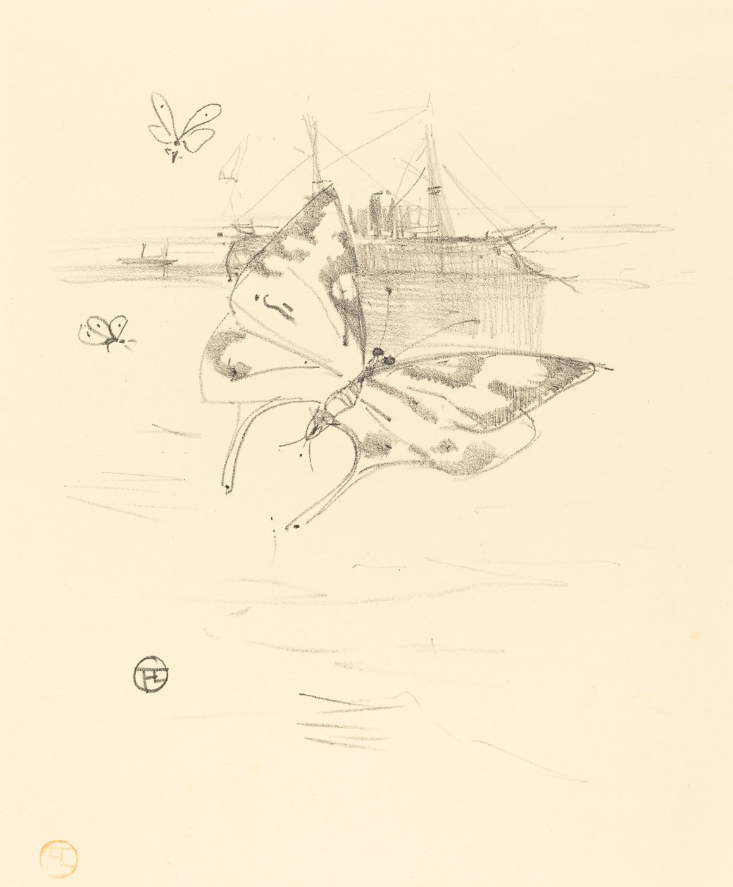A pillangók alkotó: Henri de Toulouse Lautrec