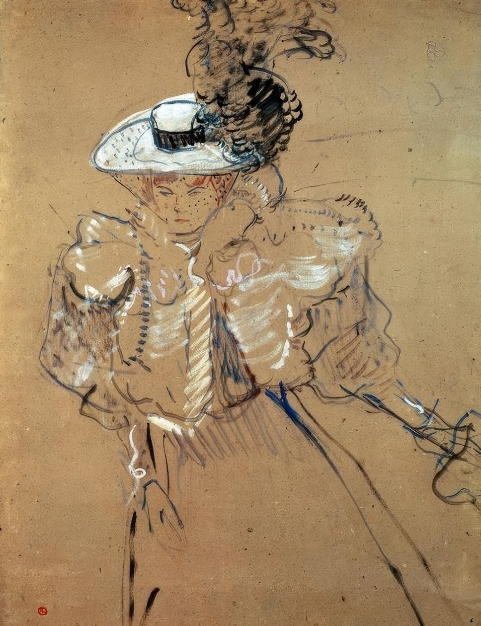 Misia Natanson alkotó: Henri de Toulouse Lautrec
