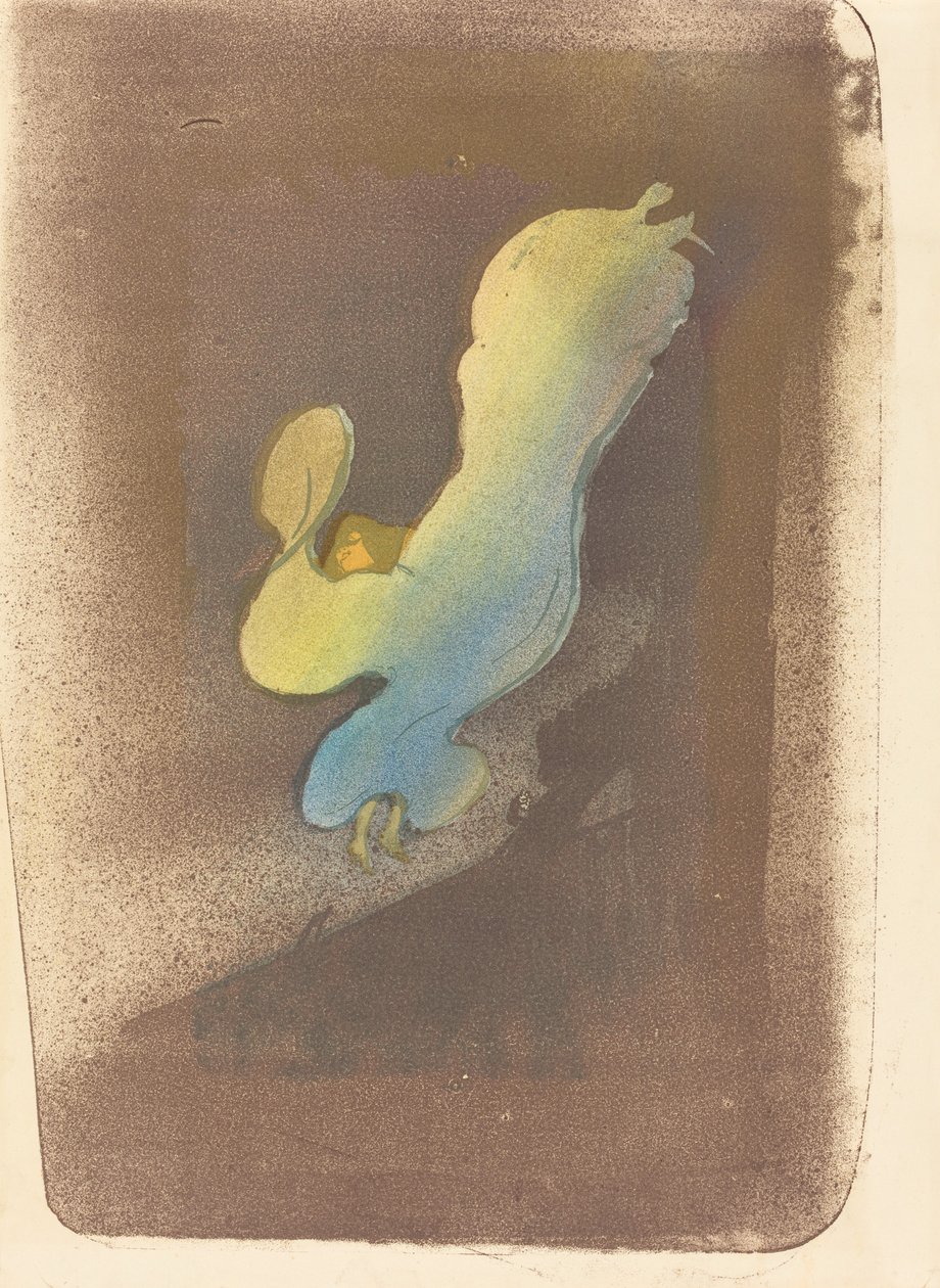 Miss Loïe Fuller, 1893. alkotó: Henri de Toulouse Lautrec