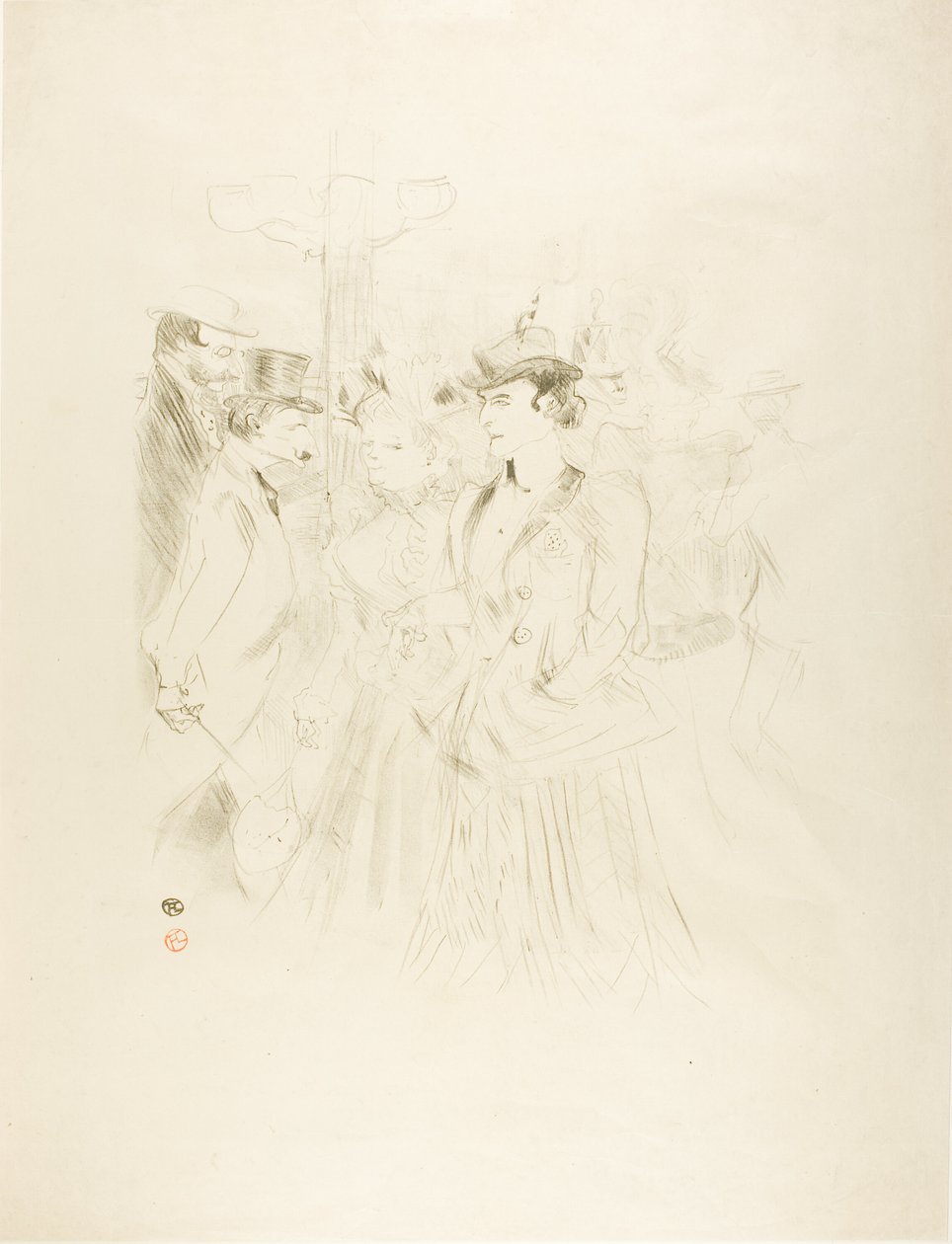 Sétány alkotó: Henri de Toulouse Lautrec