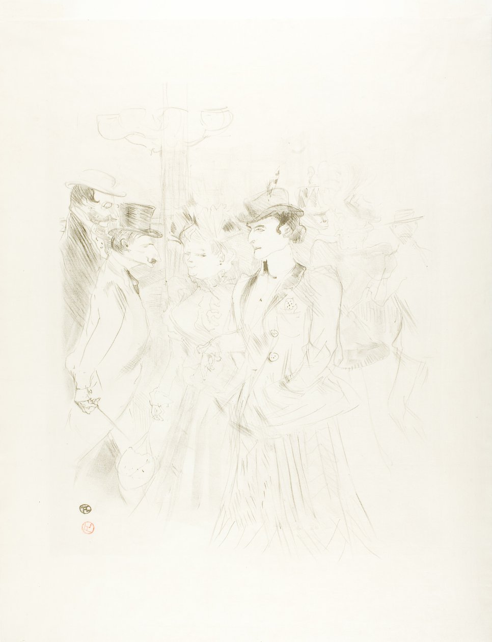 Sétány alkotó: Henri de Toulouse Lautrec