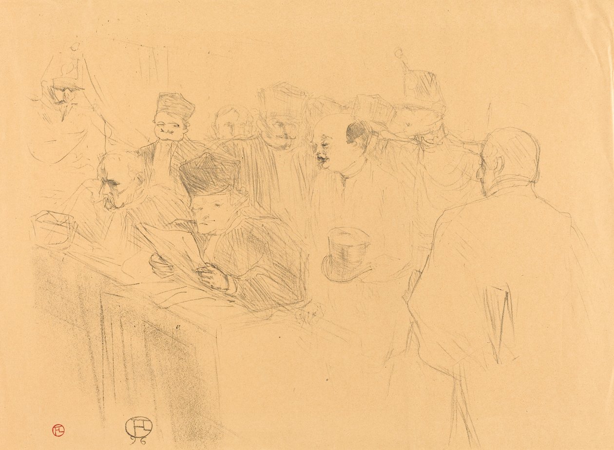 Soudais Deposition Soudais Deposition, 1896. alkotó: Henri de Toulouse Lautrec