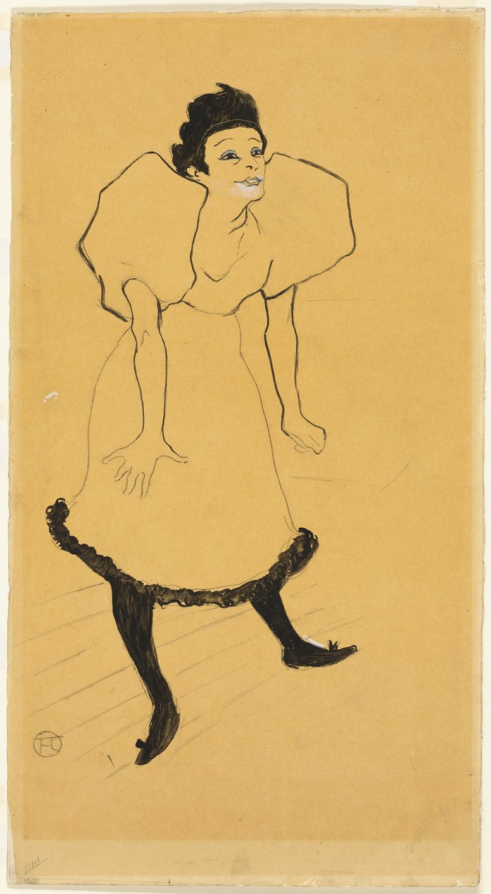 Tanulmány alkotó: Henri de Toulouse Lautrec