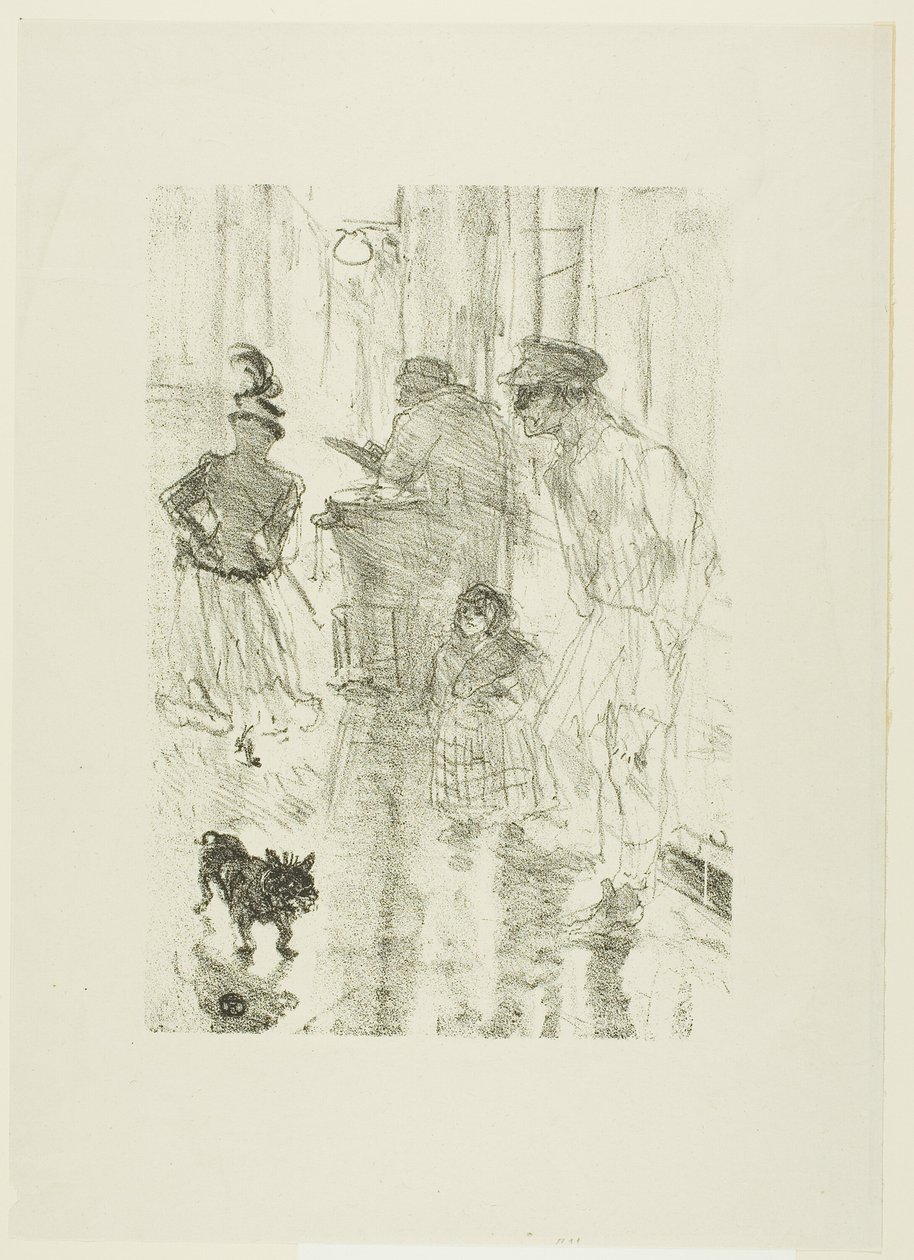 A gesztenyeárus alkotó: Henri de Toulouse Lautrec