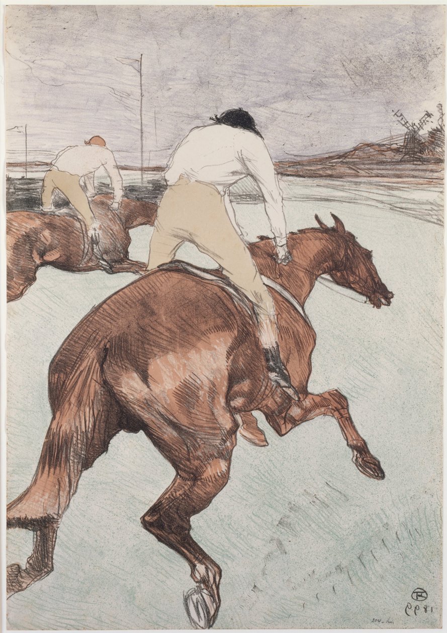 A Jockey alkotó: Henri de Toulouse Lautrec
