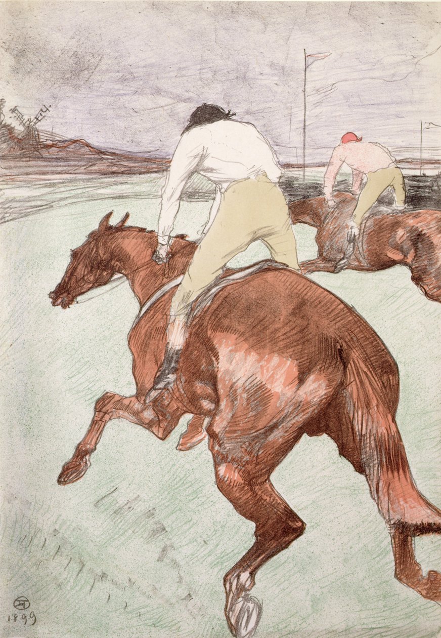 A Jockey alkotó: Henri de Toulouse Lautrec