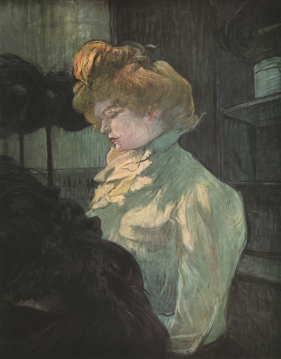 „The Milliner”, 1900, 1952. alkotó: Henri de Toulouse Lautrec