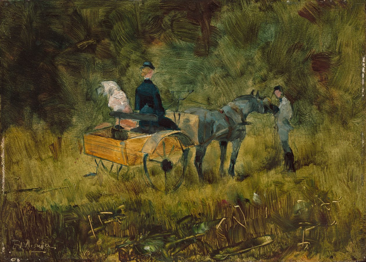 A csapda, 1880. alkotó: Henri de Toulouse Lautrec