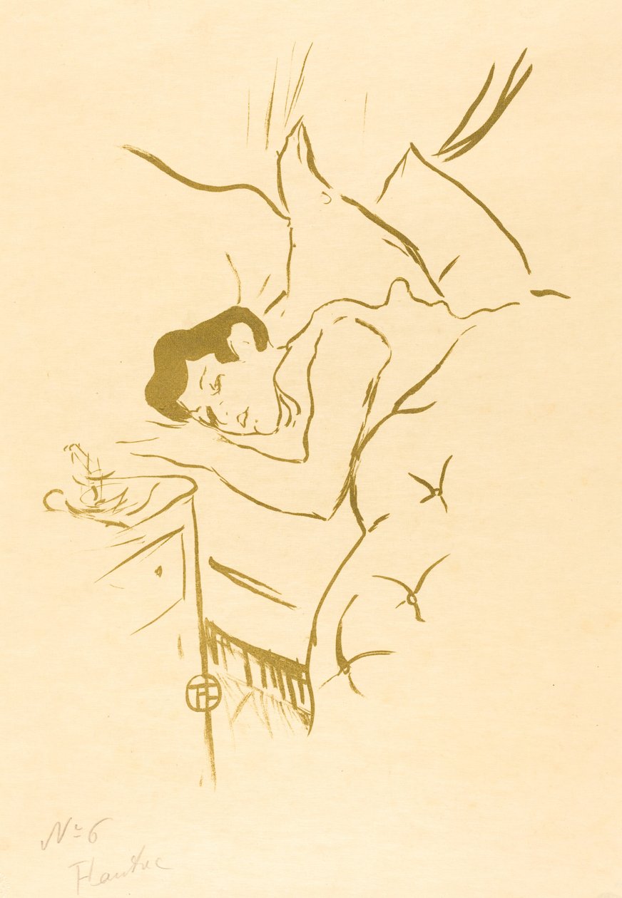 A szád Ta bouche, 1893. alkotó: Henri de Toulouse Lautrec