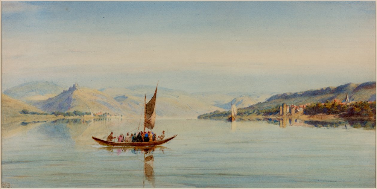 Maxburg a Rajnánál (testszín) alkotó: Henry Burdon Richardson