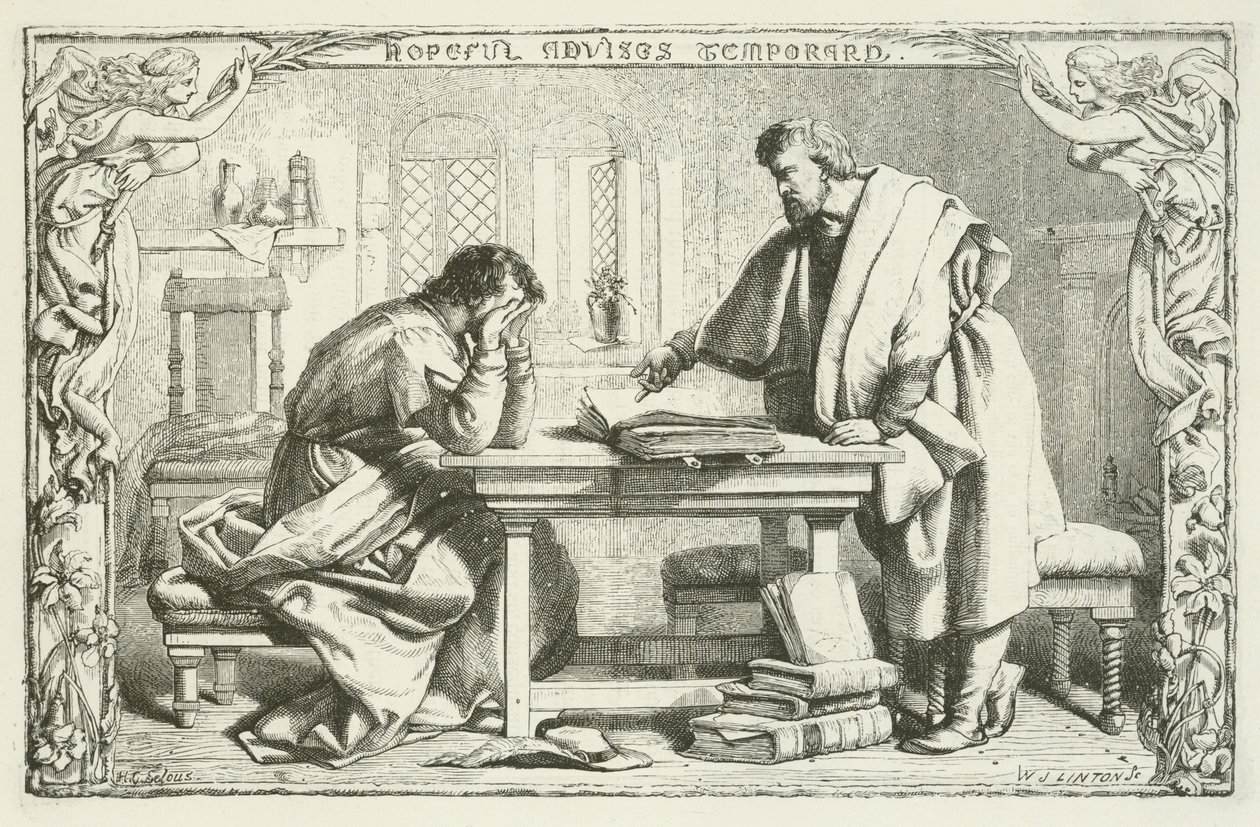 Illusztráció: John Bunyan A zarándok haladásához alkotó: Henry Courtney Selous