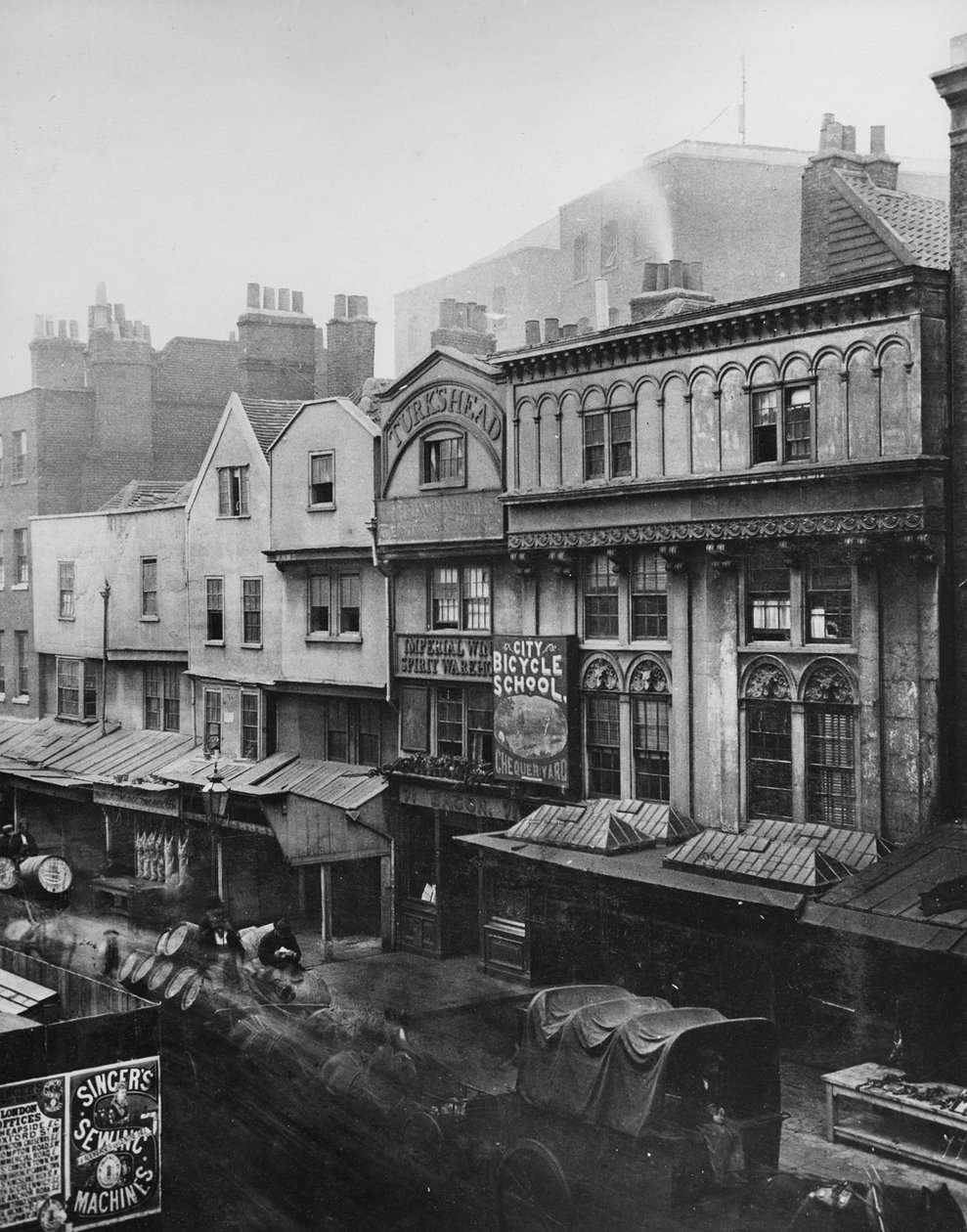 Aldgate, 1883 körül alkotó: Henry Dixon