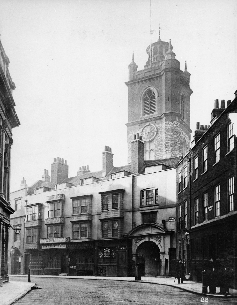 St. Giles, Cripplegate, 1884 körül alkotó: Henry Dixon