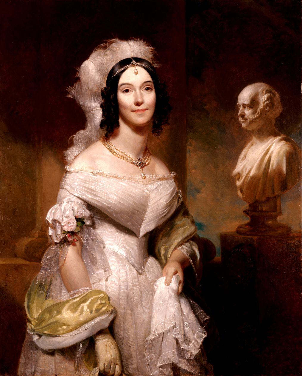 Angelica Singleton Van Buren (Mrs. Abraham Van Buren) alkotó: Henry Inman