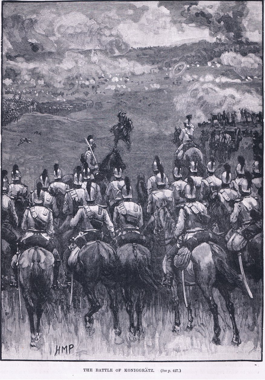 A koniggratzi csata i.sz. 1866 alkotó: Henry Marriott Paget