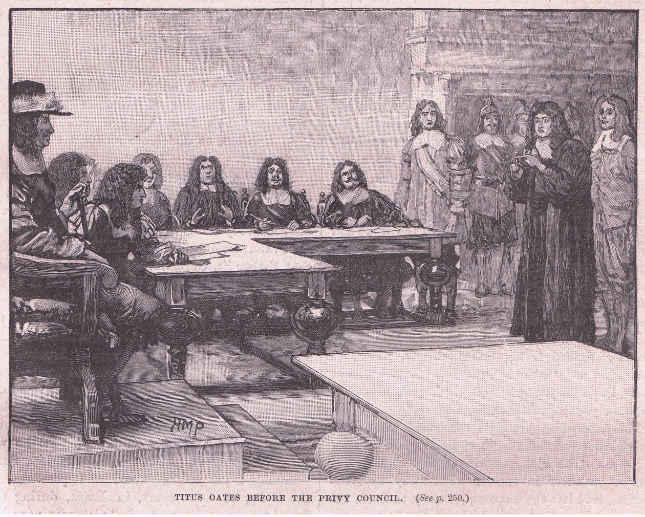 Titus a Titkos Tanács előtt alkotó: Henry Marriott Paget