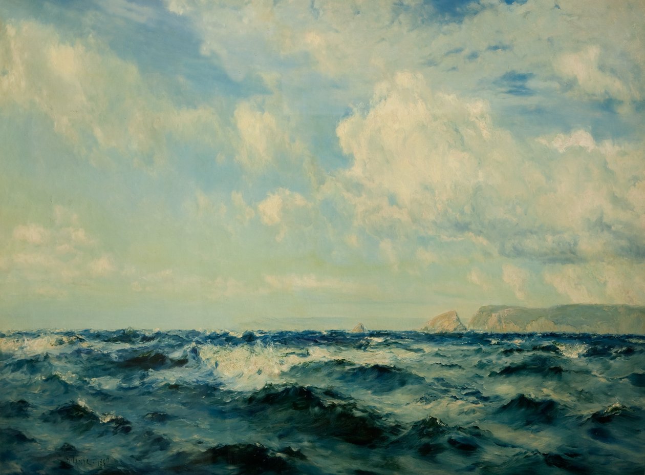 Szellős nap a Wight-szigeten, 1890 alkotó: Henry Moore