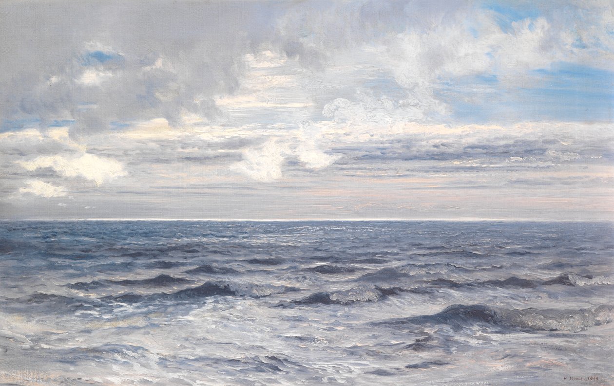 Ezüst-tenger, 1869 alkotó: Henry Moore