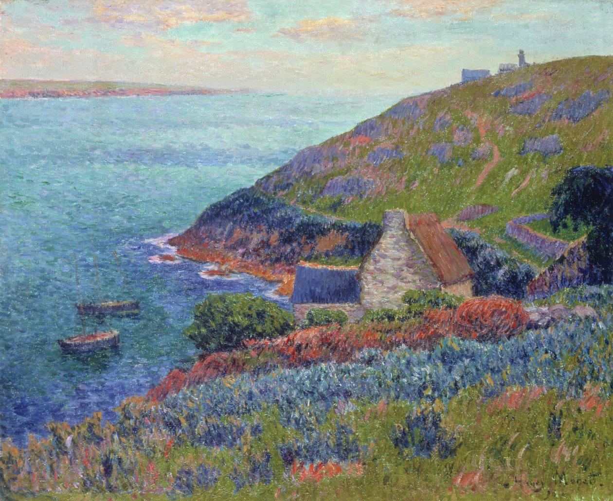 A Vizcayai-öböl, Bretagne alkotó: Henry Moret