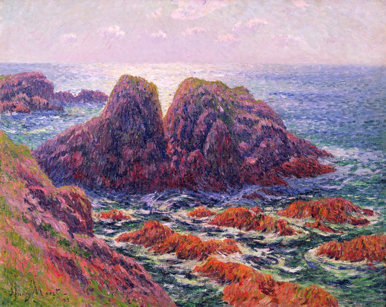 A tenger Finistere-nél, 1899 alkotó: Henry Moret