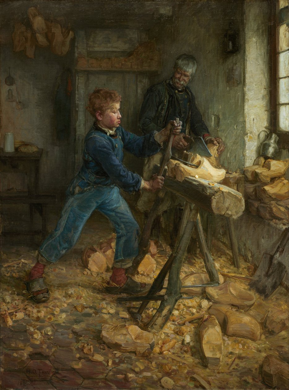 A Fiatal Szabotkészítő alkotó: Henry Ossawa Tanner