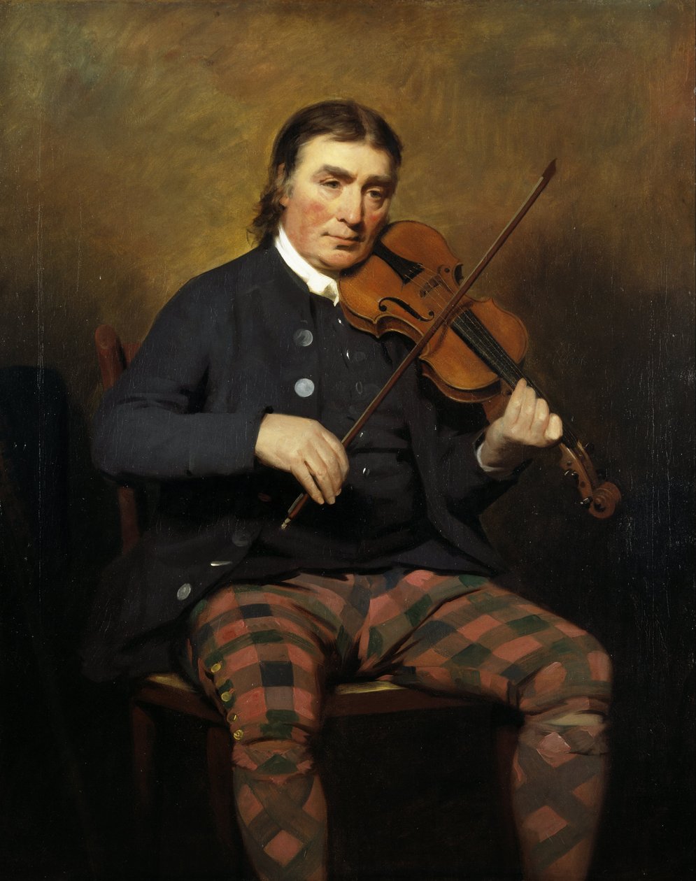 Niel Gow, 1727 alkotó: Henry Raeburn