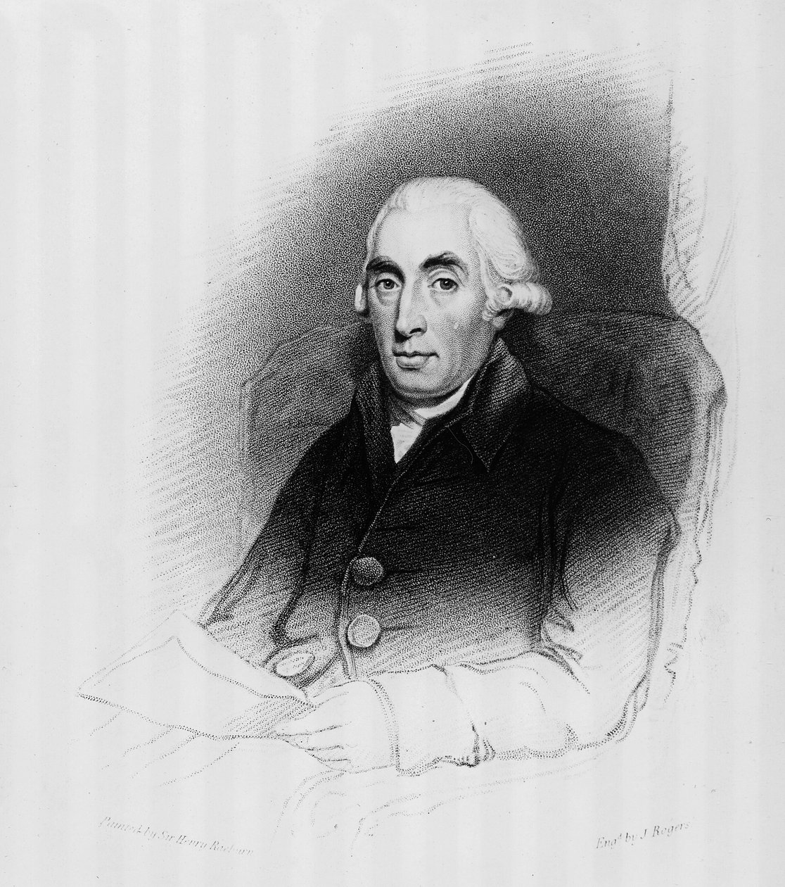 Fekete József (1728-99) portréja alkotó: Henry Raeburn