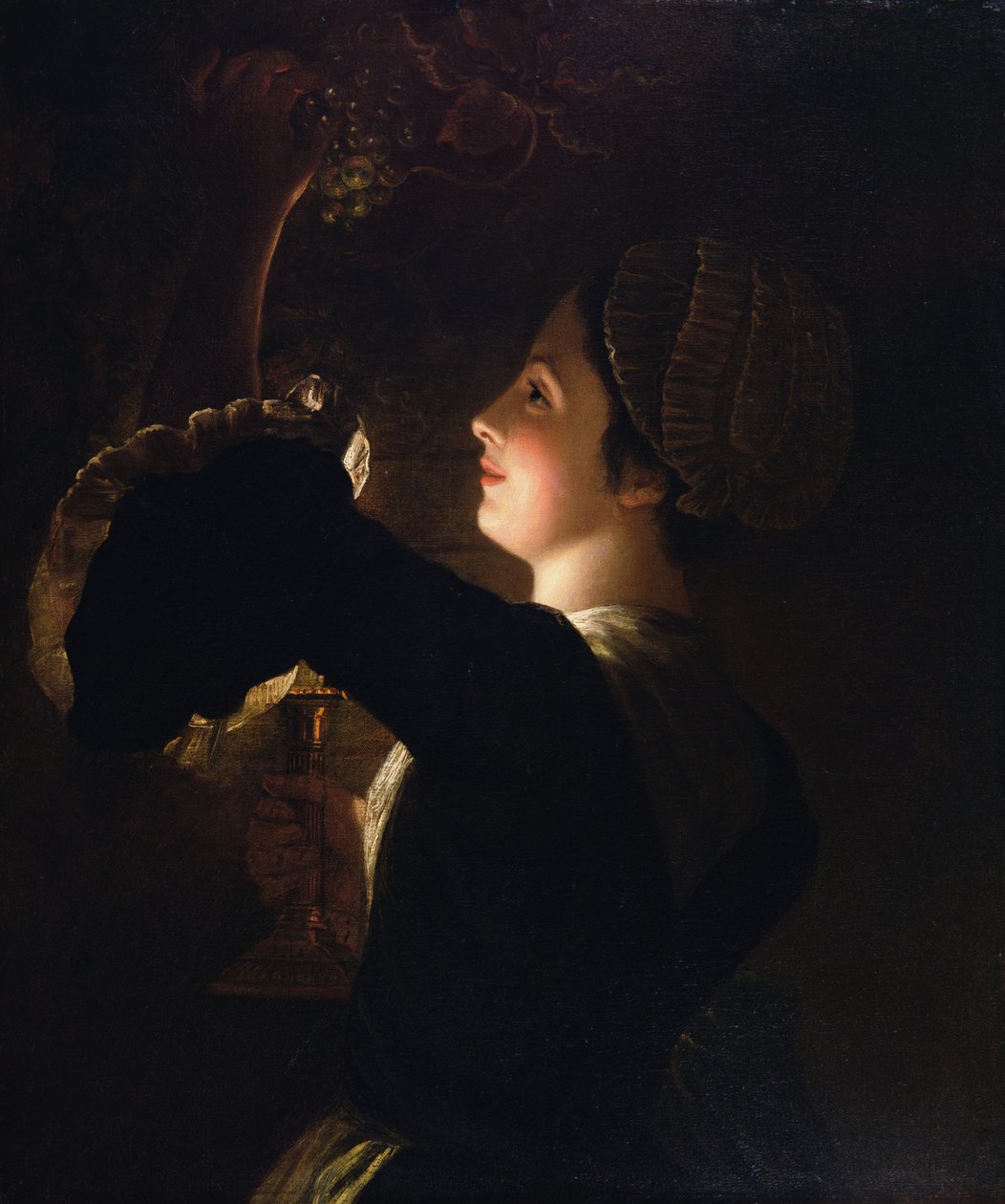 Szőlő és gyertyafény alkotó: Henry Robert Morland