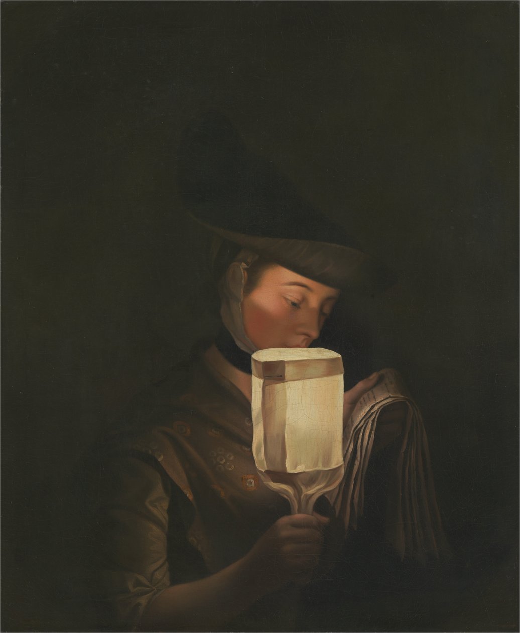 A balladaénekes alkotó: Henry Robert Morland