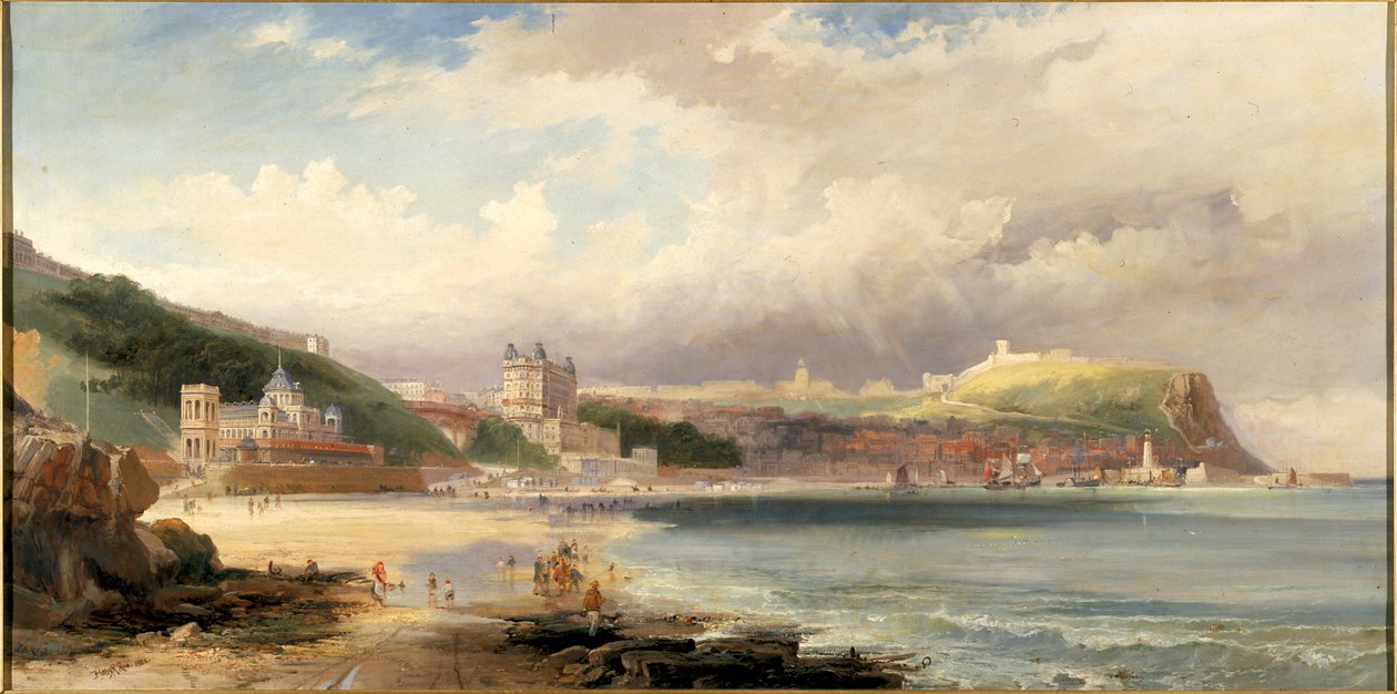 Scarborough, 1882 alkotó: Robert Henry Roe