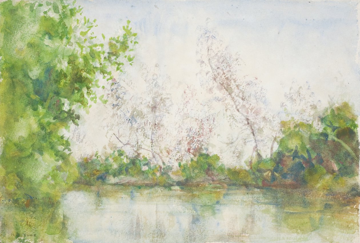 Mangrove-mocsár, 1924 alkotó: Henry Scott Tuke