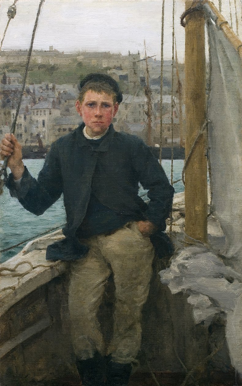 A mi Jackünk, 1886 alkotó: Henry Scott Tuke