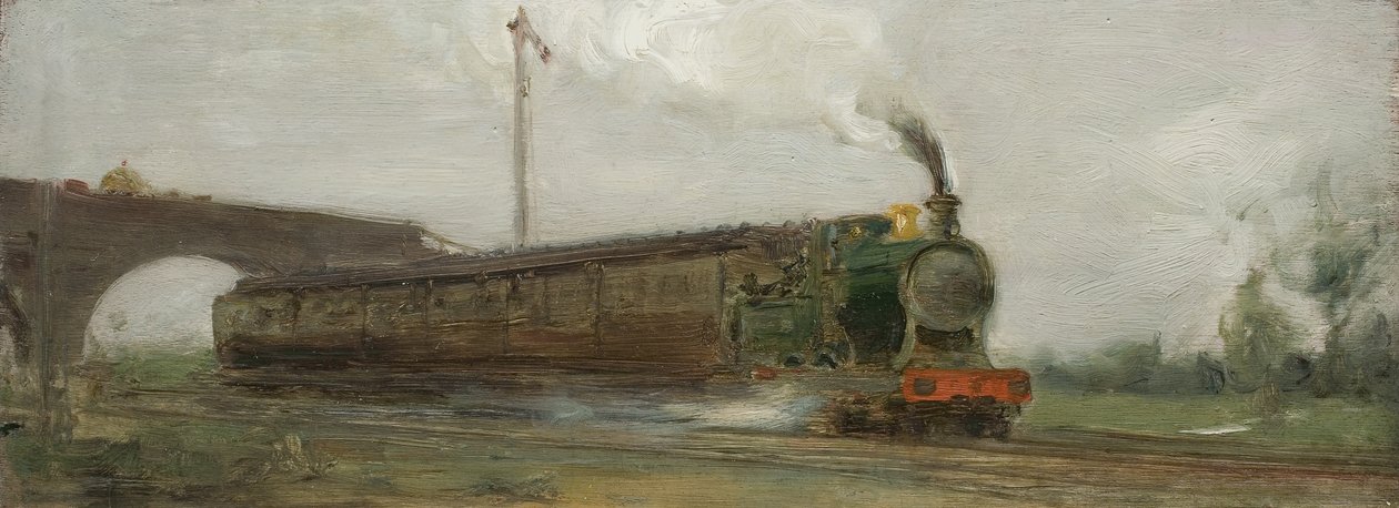 Vasúti vonat alkotó: Henry Scott Tuke