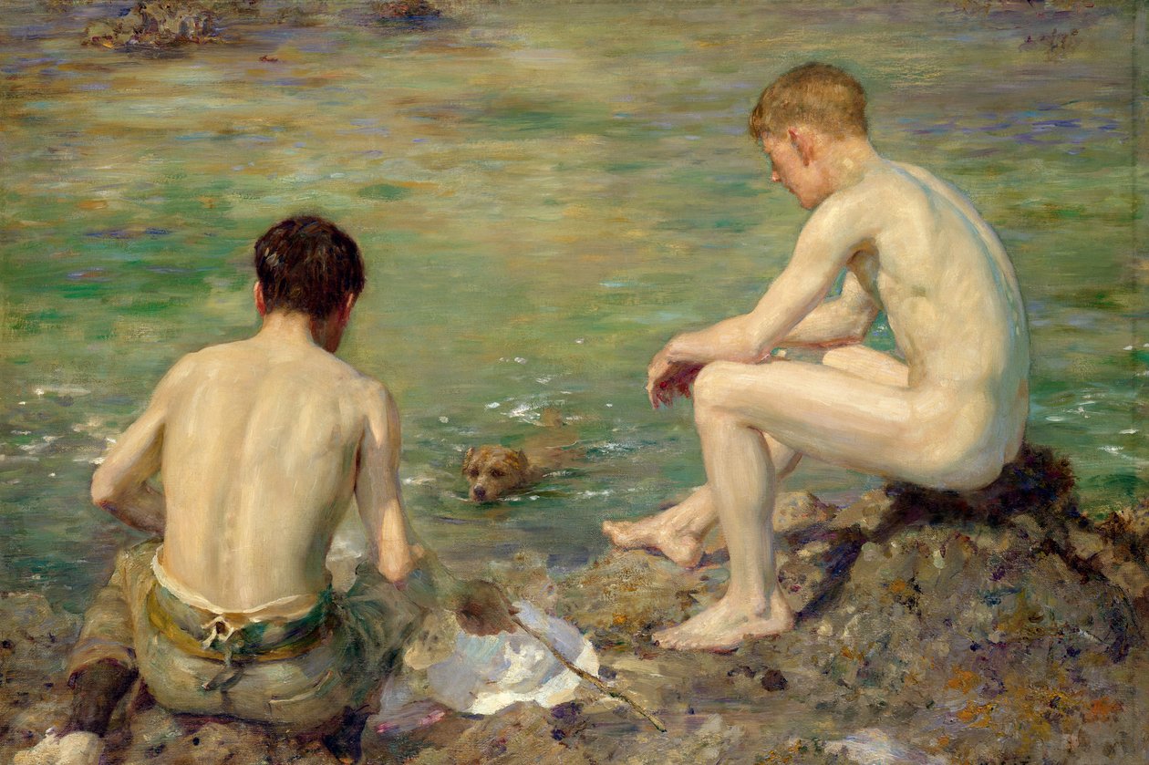 Három társ alkotó: Henry Scott Tuke