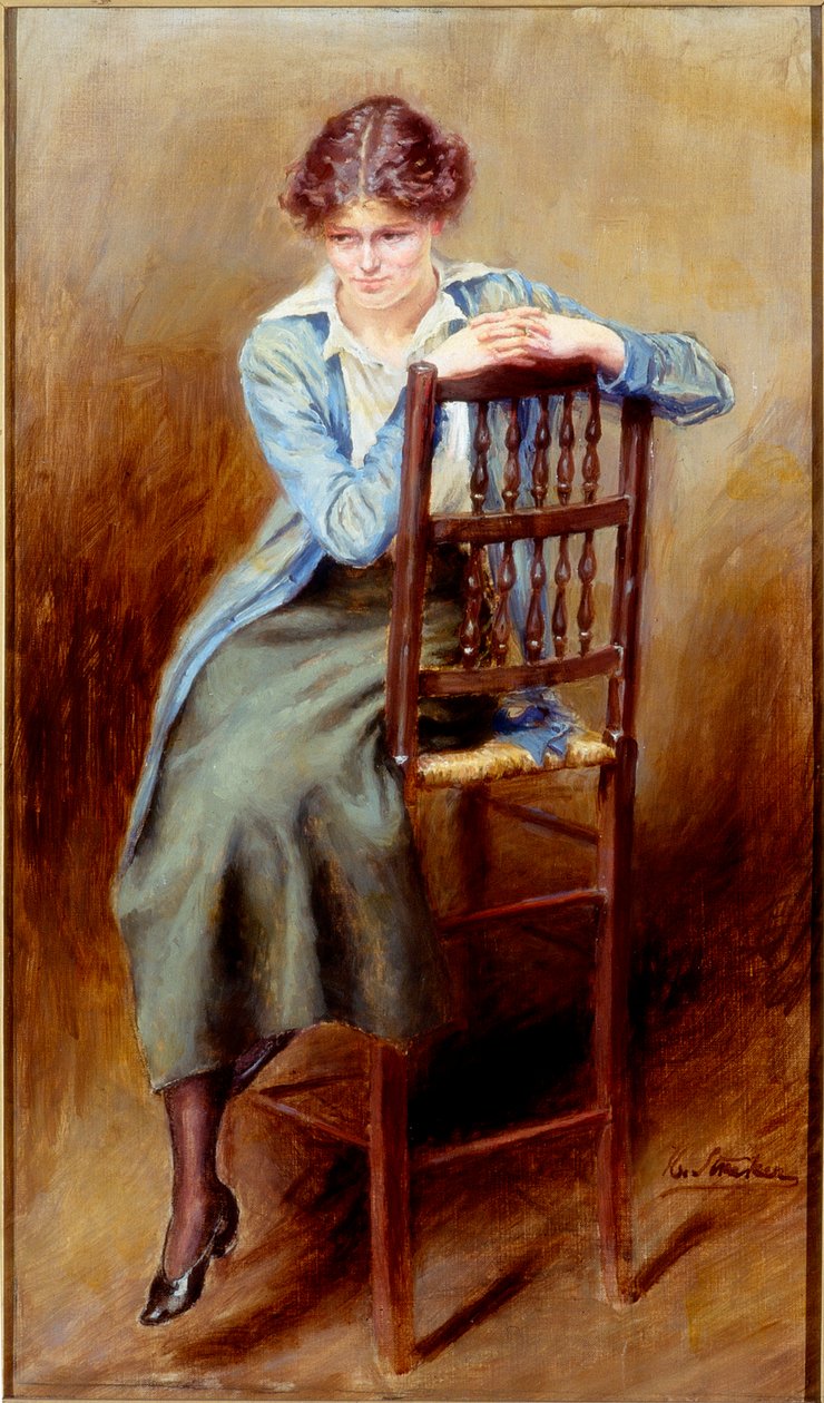Ülő Nő alkotó: Henry Straker