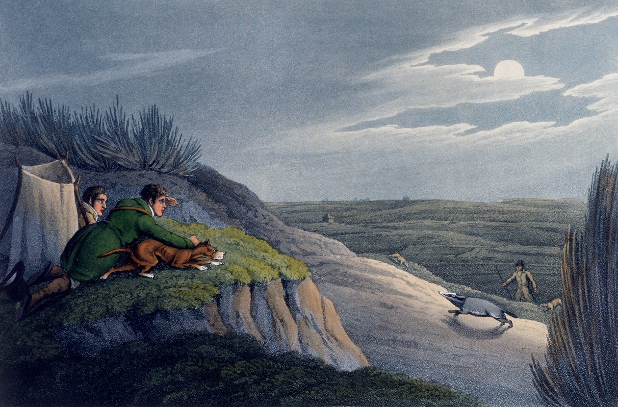 Borzfogás, 1820 alkotó: Henry Thomas Alken