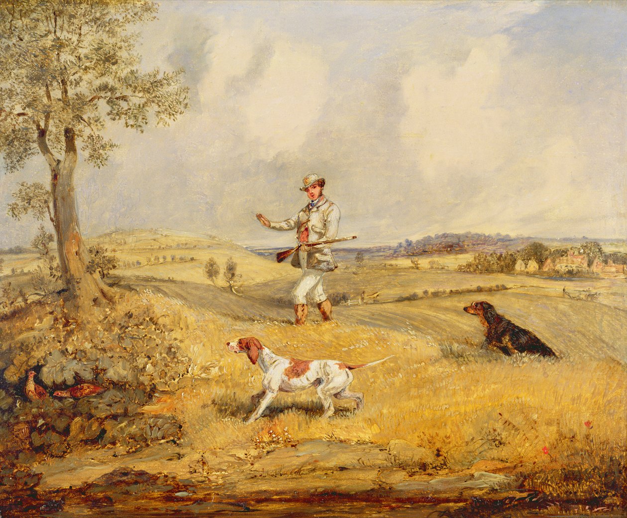 Partridge Shooting alkotó: Henry Thomas Alken